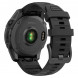 Умные часы Garmin Fenix E 47мм Amoled Slate Grey Steel с чёрным силиконовым ремешком 010-03025-01 в Ульяновске