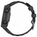 Умные часы Garmin Fenix E 47мм Amoled Slate Grey Steel с чёрным силиконовым ремешком 010-03025-01 в Ульяновске