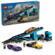 Конструктор LEGO City 60408 Грузовик-автовоз со спортивными автомобилями в Ульяновске