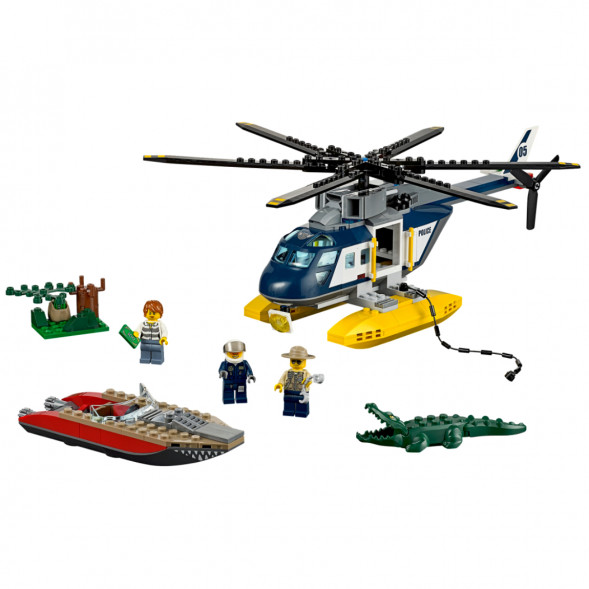 Конструктор LEGO City 60067 Погоня на полицейском вертолёте в Ульяновске