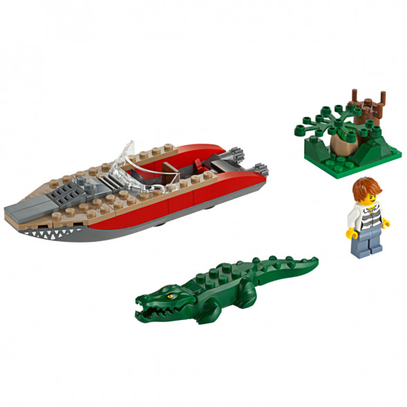 Конструктор LEGO City 60067 Погоня на полицейском вертолёте в Ульяновске