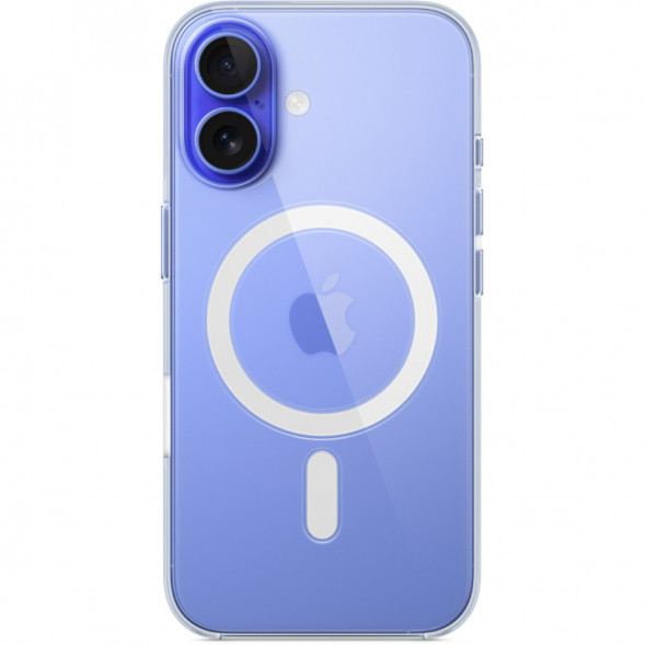 Чехол Apple Clear Case with MagSafe для iPhone 16 Plus, прозрачный (MA7D4ZM/A) в Ульяновске