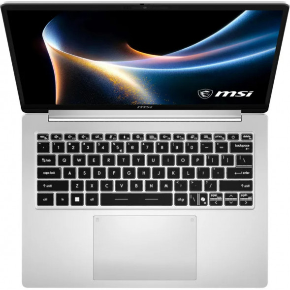 Ноутбук MSI Modern 14S AI+ G3MG-010XRU (14&amp;quot;, OLED, Intel Core Ultra 7 355 2.3ГГц, 8 ядер, 16ГБ DDR5, 512ГБ SSD, Intel Graphics, без ОС), серебристый в Ульяновске