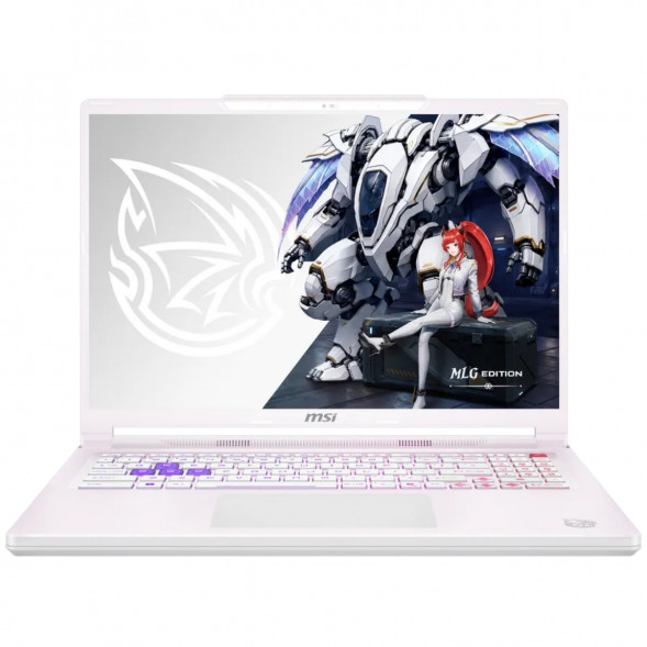 Ноутбук MSI Crosshair A16 HX MLG Edition E8WFK-090XRUY (16&amp;quot;, IPS, AMD Ryzen 9 8940HX 2.4ГГц, 16 ядер, 16ГБ DDR5, 1ТБ SSD, NVIDIA GeForce RTX 5060 - 8 ГБ, без ОС), белый в Ульяновске