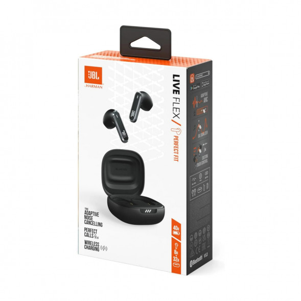 Беспроводные наушники JBL Live Flex, Black в Ульяновске