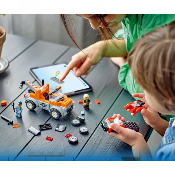 Конструктор LEGO City 60435 Ремонт эвакуаторов и спортивных автомобилей в Ульяновске