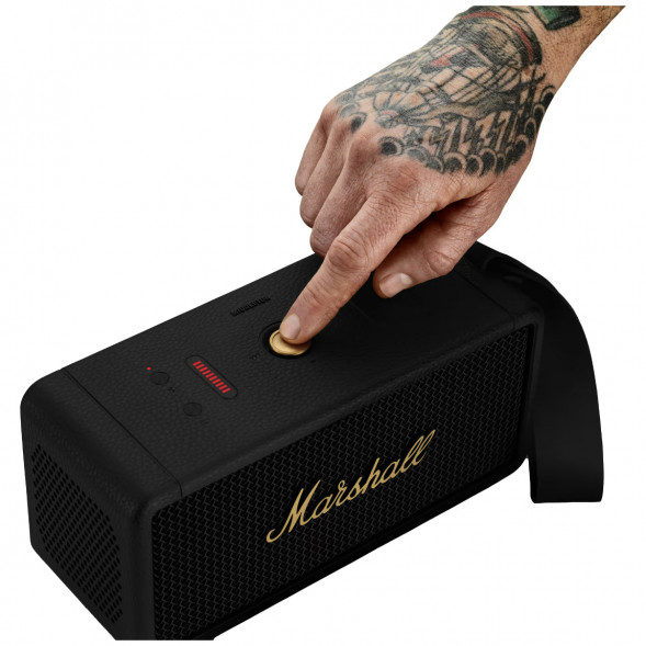 Портативная акустика Marshall Middleton, 60 Вт, черный и латунный в Ульяновске