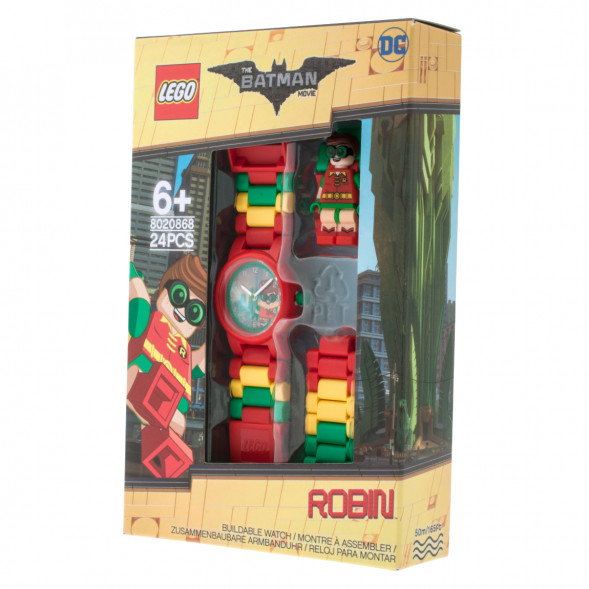 Часы LEGO Super Heroes 8020868 Batman Movie Робин с минифигуркой в Ульяновске