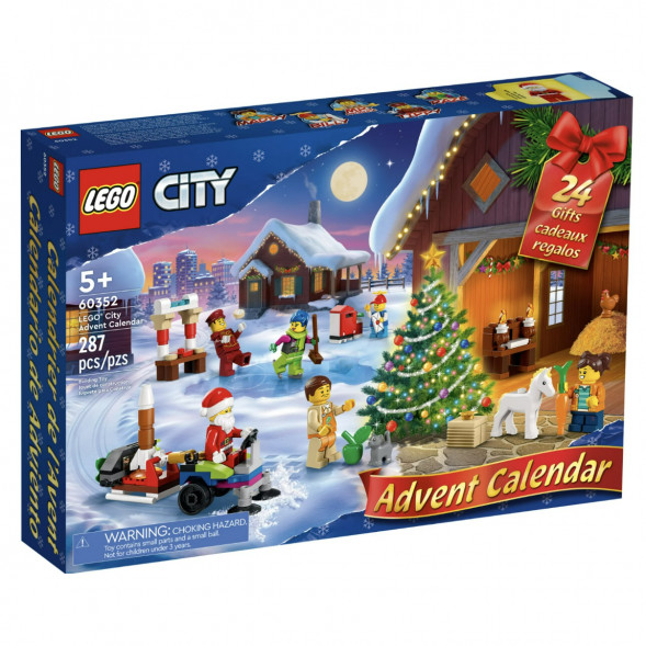 Конструктор LEGO City 60352 Рождественский новогодний календарь 2022 в Ульяновске