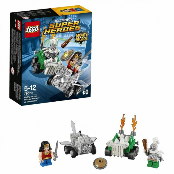 Конструктор LEGO Super Heroes 76070 Mighty Micros: Чудо-женщина против Думсдэя в Ульяновске