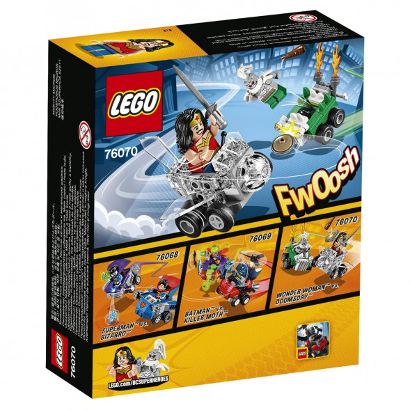 Конструктор LEGO Super Heroes 76070 Mighty Micros: Чудо-женщина против Думсдэя в Ульяновске