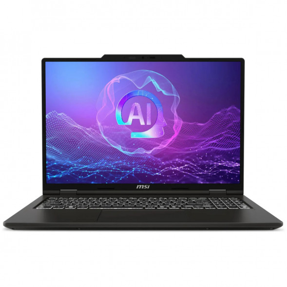 Ноутбук MSI VenturePro 16 AI A2HVEG-033XRU (16&amp;quot;, OLED, Intel Core Ultra 7 255H 2ГГц, 16 ядер, 16ГБ DDR5, 1ТБ SSD, NVIDIA GeForce RTX 4050 - 6 ГБ, FreeDOS), серый в Ульяновске