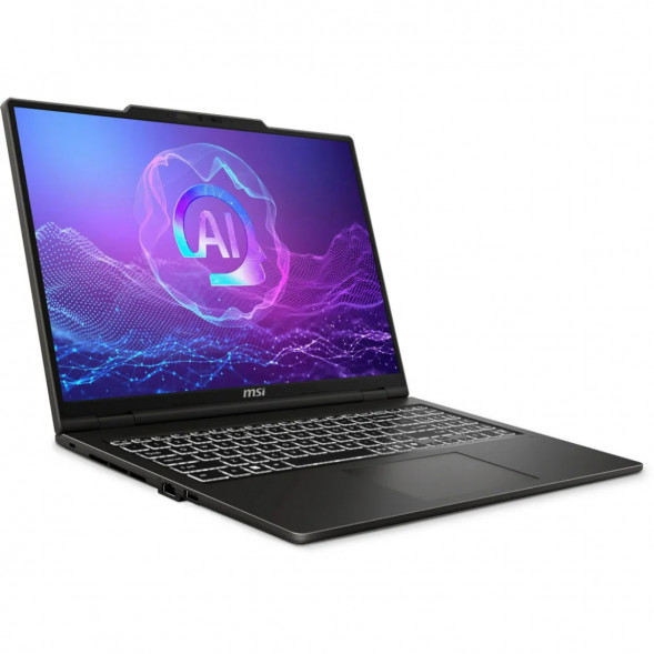 Ноутбук MSI VenturePro 16 AI A2HVEG-033XRU (16&amp;quot;, OLED, Intel Core Ultra 7 255H 2ГГц, 16 ядер, 16ГБ DDR5, 1ТБ SSD, NVIDIA GeForce RTX 4050 - 6 ГБ, FreeDOS), серый в Ульяновске