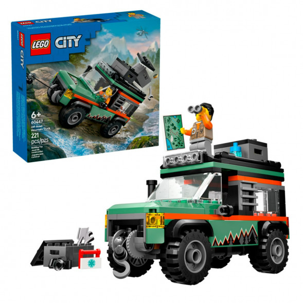 Конструктор LEGO City 60447 Внедорожный горный грузовик в Ульяновске