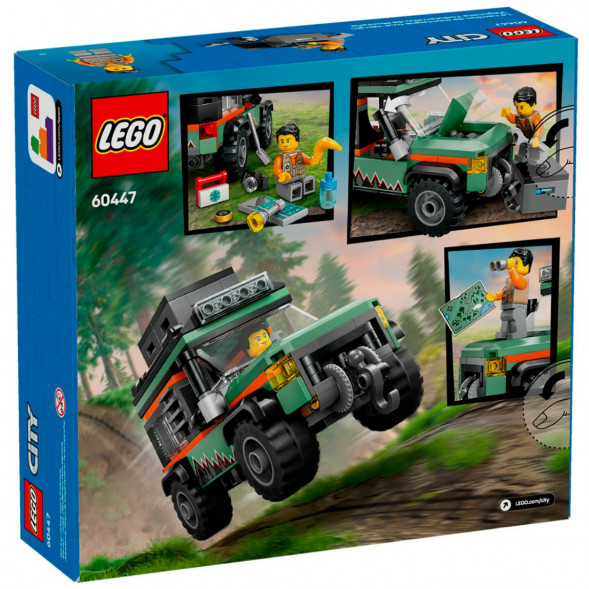 Конструктор LEGO City 60447 Внедорожный горный грузовик в Ульяновске