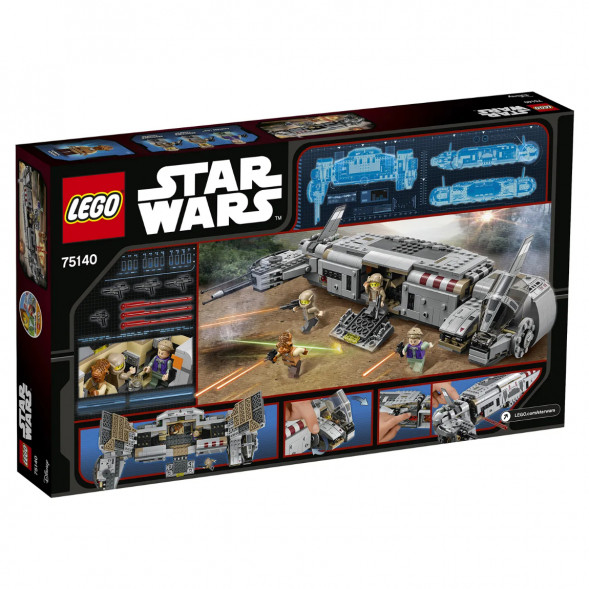 Конструктор LEGO Star Wars 75140 Военный транспорт Сопротивления в Ульяновске