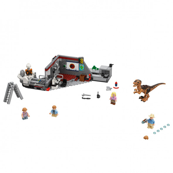 Конструктор LEGO Jurassic World 75932 Охота на рапторов в Парке Юрского Периода в Ульяновске