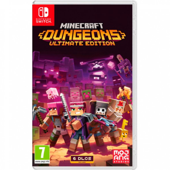 Игра Minecraft Dungeons - Ultimate Edition [Nintendo Switch, русские субтитры] в Ульяновске