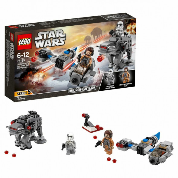 Конструктор LEGO Star Wars 75195 Бой пехотинцев Первого Ордена против спидера на лыжах в Ульяновске