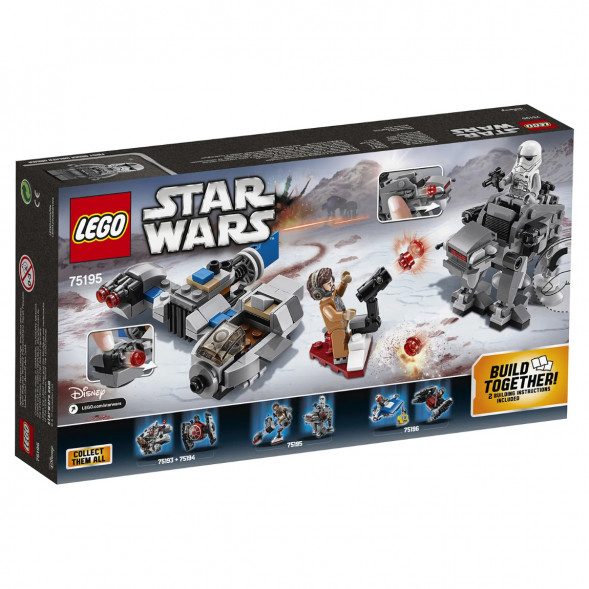 Конструктор LEGO Star Wars 75195 Бой пехотинцев Первого Ордена против спидера на лыжах в Ульяновске