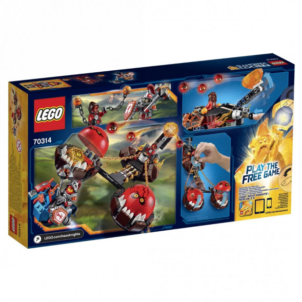 Конструктор LEGO Nexo Knights 70314 Безумная колесница Укротителя в Ульяновске