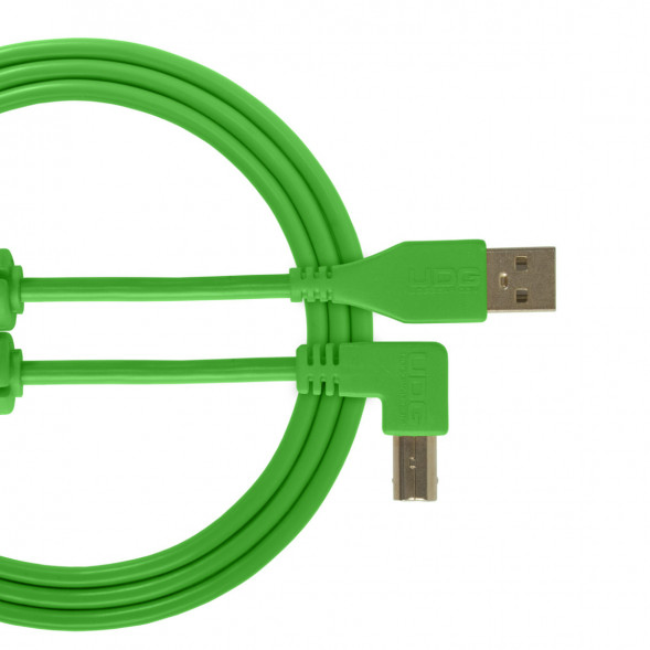 Аудиокабель UDG Ultimate Audio Cabel  USB 2.0 A-B 2 метра, зелёный в Ульяновске