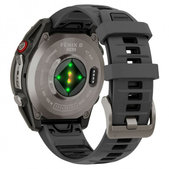 Умные часы Garmin Fenix 8 PRO, 47 мм, AMOLED, Sapphire, Titanium with Graphite/Black Silicone Band 010-03198-10 в Ульяновске