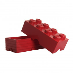 Пластиковый кубик для хранения LEGO Creator 4004, красный