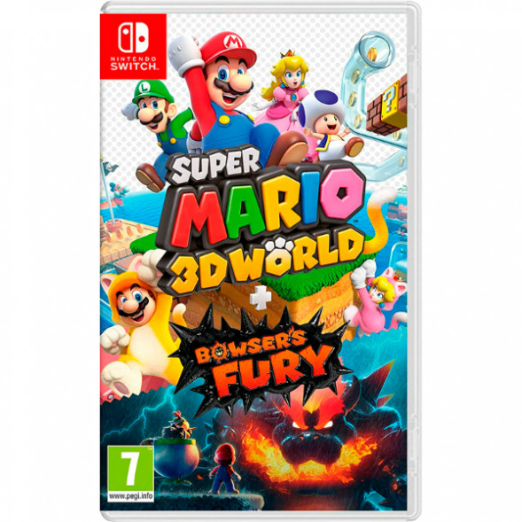 Игра Super Mario 3D World + Bowser&amp;#039;s Fury [Nintendo Switch, русские субтитры] в Ульяновске