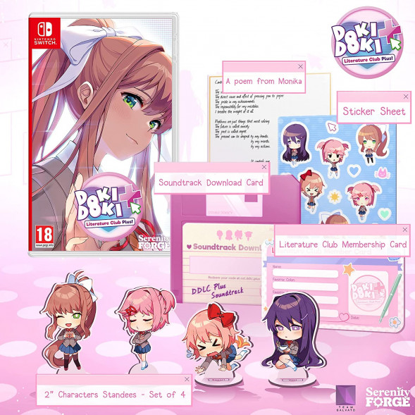 Игра Doki Doki Literature Club Plus! [Nintendo Switch, русские субтитры] в Ульяновске