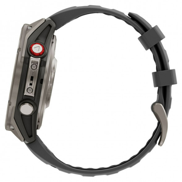 Умные часы Garmin Fenix 8 PRO, 51 мм, AMOLED, Sapphire, Titanium with Graphite/Black Silicone Band 010-03199-10 в Ульяновске