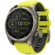 Умные часы Garmin Fenix 8, 51 мм, Solar, Sapphire Titanium with AMP Yellow/Graphite Silicone Band 010-02907-20 в Ульяновске