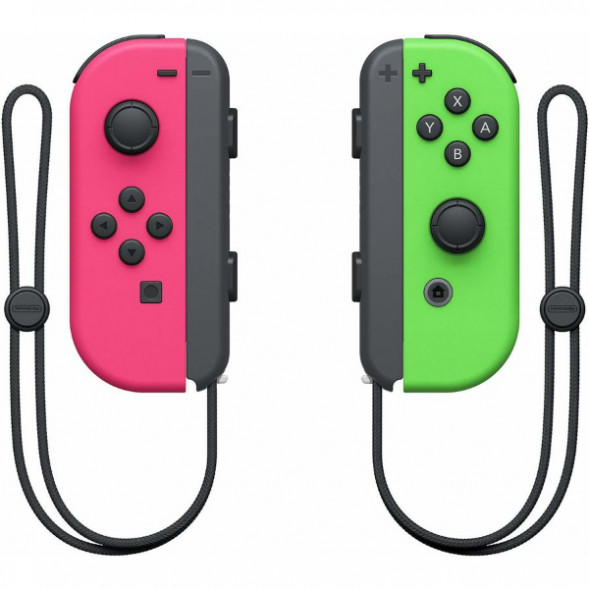 Геймпад Nintendo Switch Joy-Con controllers Duo, зеленый/розовый в Ульяновске