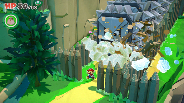 Игра Paper Mario: The Origami King [Nintendo Switch, английская версия] в Ульяновске
