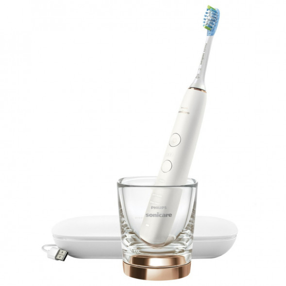 Электрическая зубная щетка Philips Sonicare 9000 Diamond Clean, белый в Ульяновске