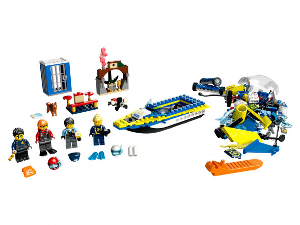 Конструктор LEGO City 60355 Детективные миссии водной полиции в Ульяновске