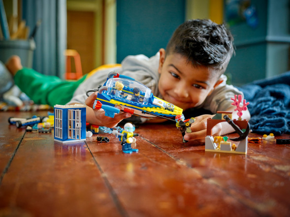 Конструктор LEGO City 60355 Детективные миссии водной полиции в Ульяновске