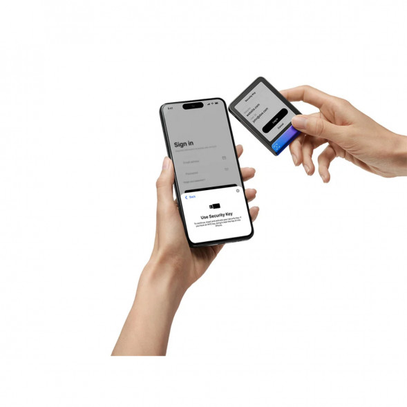 Аппаратный криптокошелек Ledger Flex+Recovery Key, Neptune Blue в Ульяновске