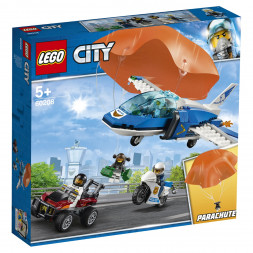 Конструктор LEGO City Police 60208 Воздушная полиция: арест парашютиста