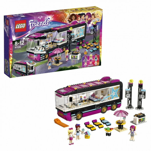 Конструктор LEGO Friends 41106 Поп звезда: гастроли в Ульяновске