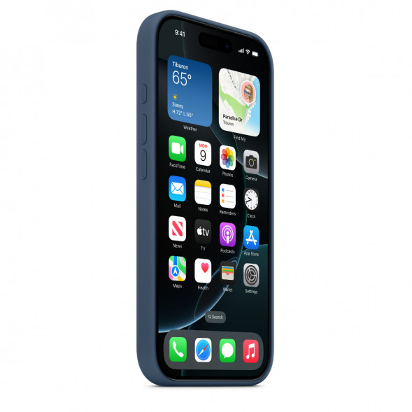 Чехол Apple iPhone 16 Pro Silicone Case with MagSafe, Denim (MYYK3ZM/A) в Ульяновске