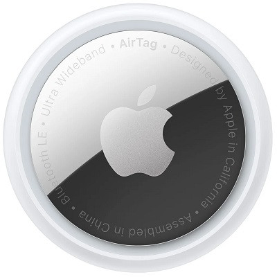 Трекер Apple AirTag белый/серебристый 1 шт в Ульяновске