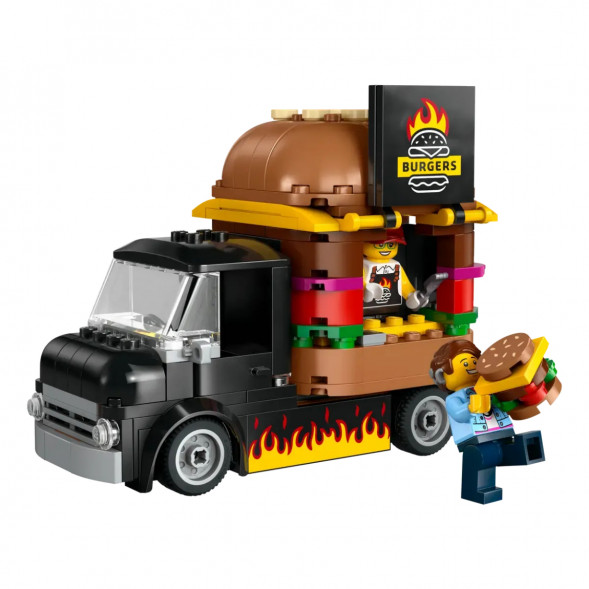Конструктор LEGO City 60404 Бургерная на колесах в Ульяновске