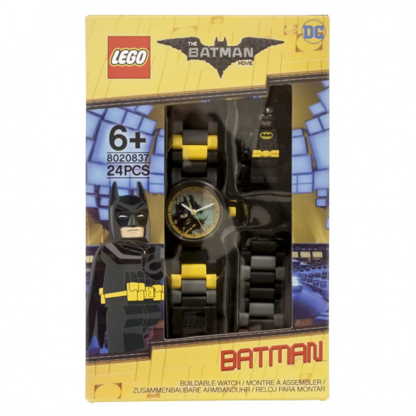 Часы LEGO Super Heroes 8020837 Бэтмен с минифигуркой в Ульяновске