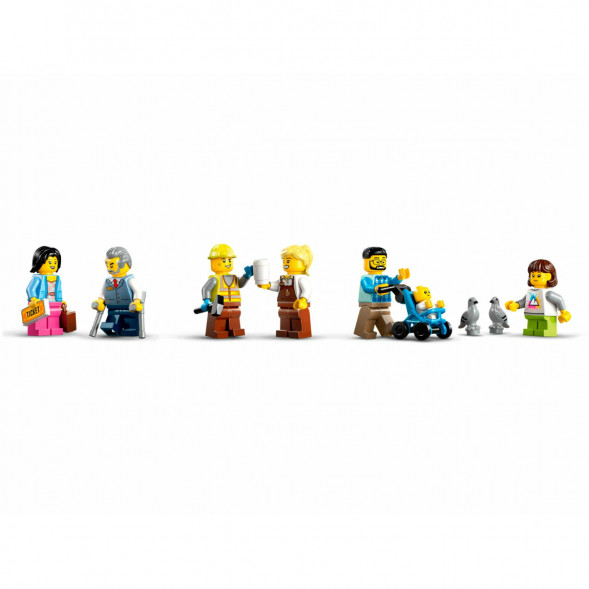 Конструктор LEGO City 60469 Центральный железнодорожный вокзал в Ульяновске