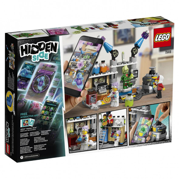 Конструктор LEGO Hidden Side 70418 Лаборатория призраков в Ульяновске