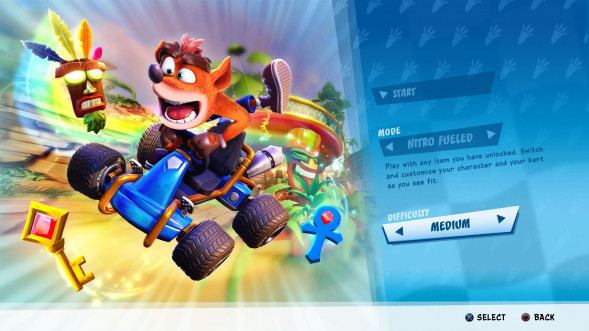 Crash Team Racing Nitro-Fueled [PS4, английская версия] в Ульяновске