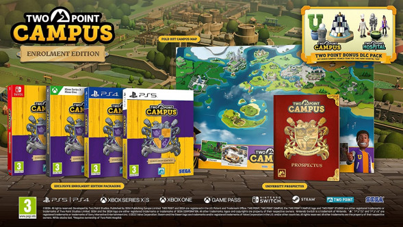 Игра Two Point Campus. Enrolment Edition [PS4, английская версия] в Ульяновске