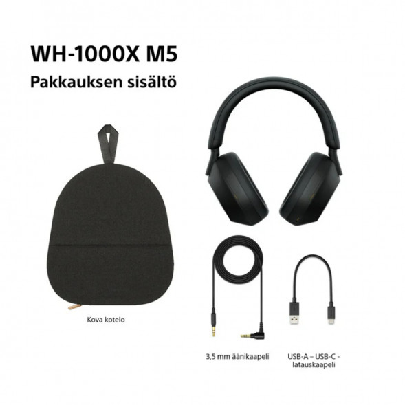 Беспроводные наушники Sony WH-1000XM5, черный в Ульяновске