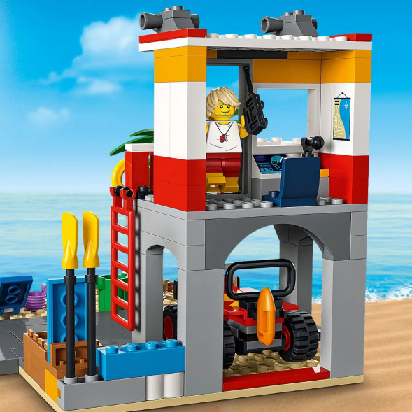 Конструктор LEGO City 60328 Пост спасателей на пляже в Ульяновске